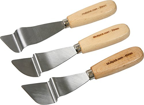 MULTIPICK Öffnungsspachtel [20mm, 35mm, 45mm] Türöffnungswerkzeug & Türfallengleiter