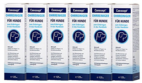 Canosept Ohrreiniger 6 x 125ml