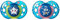Tommee Tippee 18-36 Monate Closer to Nature Night Time 2 Kieferorthopädische Schnuller, Modell sortiert