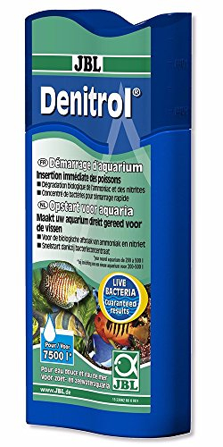 JBL Denitrol Bakterien für Aquarien – Packung mit 250 ml zur Behandlung von bis zu 7500 Litern