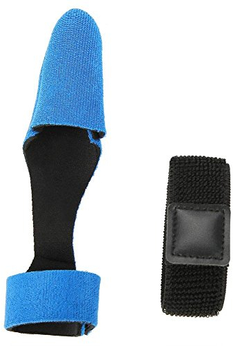 Alomejor Angelruten-Spitzen-Abdeckung, erweiterbar, Neopren, Spitzenschutz, Spitzenschutz und Rutenbinder, Set (blau)