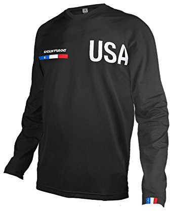 UGLY FROG Motocross Winter Thermal Vlies Long Sleeve Sports Jersey Frühling Motocross Downhill Trikots Enduro Cross Motorrad MTB