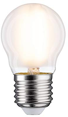 Paulmann 28657 LED Lampe Filament Tropfen 6,5W Klassik Leuchtmittel dimmbar Matt 2700K Warmweiß E27