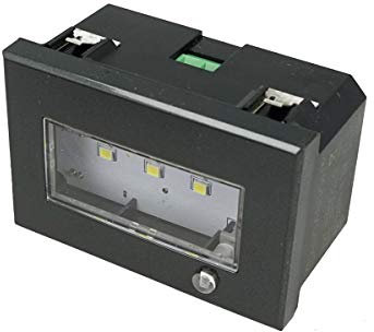 SANDASDON SD20033-2 Lampada Led Segnapasso 3M 220V Con Sistema Emergenza Nero Compatibile con Bticino Axolute