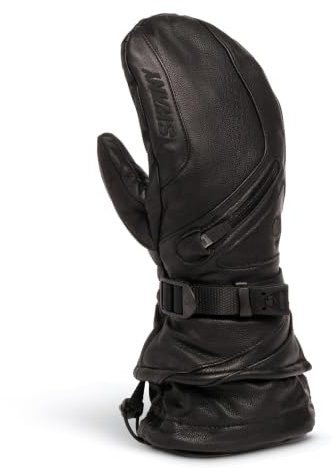 Swany X-Cell 2.1 Damen-Handschuhe, feuchtigkeitsableitend, schnelltrocknend, warm, langlebig, flexibel, isoliert, Leder, Winterhandschuhe