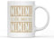 tshirtladen Tasse Mimimi ich hör immer nur Mimimi Tasse mit Spruch schwarz lustige Büro Spruchtasse 300ml Kaffeetasse Statement Becher aus Keramik für Arbeit und Alltag