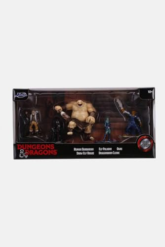 Jada Dungeons & Dragons Nano Metalfigs Medium Pack B | 5 Die-Cast Metal Figures