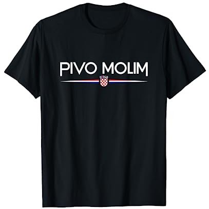 Pivo Molim - Kroatien T-Shirt