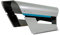 Idea Mower abri pour Tondeuse Robot Neo Targa Custom Compatible avec Gardena Sileno, Argent, Composite d'aluminium
