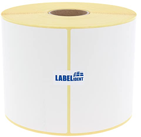 Versandetiketten DHL, DPD, Fedex, GLS, Hermes, UPS - 105 x 148 mm - 750 Thermo-Eco Papier Etiketten auf 1 Rolle(n) mit 40 mm Kern, Thermodirekt Etiketten selbstklebend, Trägerperfo.