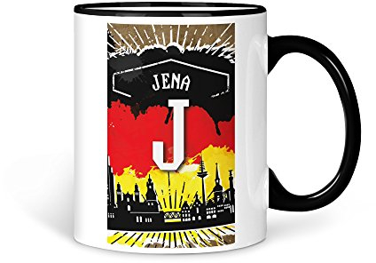 Tasse Kaffeetasser Stadt City Jena