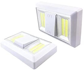 YASTA Luce led interruttore switch portatile adesivo a batteria luce notturna TE-B0025