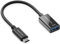 deleyCON USB-C auf USB-A Adapter Kabel USB 3.0 OTG - Kompatibel mit Notebook Laptop PC Smartphone Handy iPhone 16 15 S25 S24 S23 MacBook iPad Mini iMac - 17cm