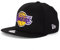 New Era Kids Caps - Kinder Kappe - Baseball Cap - 9FIFTY Snapback - NFL - MLB - NBA (Los Angeles Lakers Black)