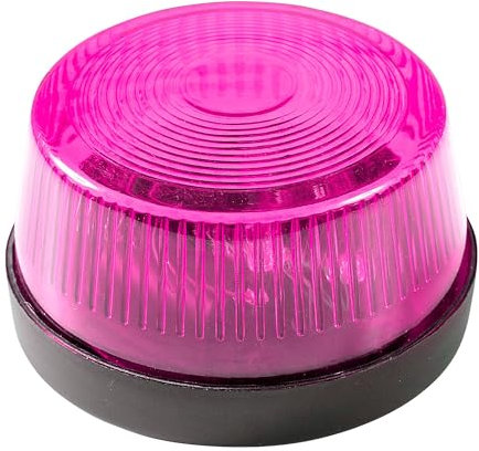 W WIDMANN MILANO Party Fashion - Warnlicht mit Sirene, blinkend, 7 x 4 cm, Blaulicht, Martinshorn, Polizei, Feuerwehr