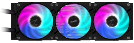 AORUS WATERFORCE II 360 Slide Lock Fan Professional Gaming Liquid CPU Cooler