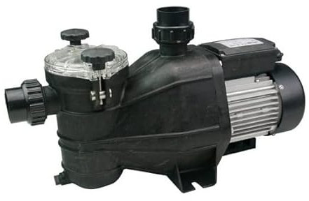 VIPool Pompe Filtration piscine MCB - MCB 8-10 M - Type 0,50 cv - Noir - Acier inoxydable - Classique - 8 m3/h