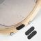 Bass Drum Hoop Guard Rubber Hoop Protector Verhindert Schäden und Verschleiß, 2 Stück