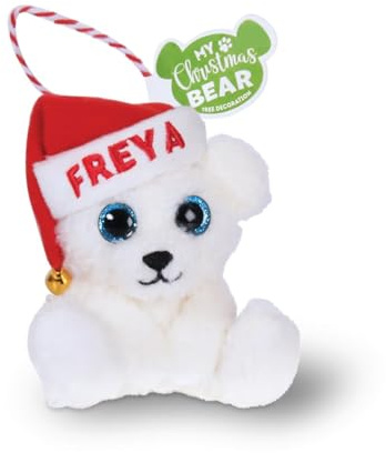 History & Heraldry My Christmas Bear tree decoration (Freya)
