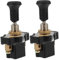 SWOOMEY 2 Piezas De Interruptor De Faro Para Coche Dispositivo Clásico Multimoda Cadena Antiestrés Llave Solar Interruptor De Puerta De Coche Lado Del Conductor Interruptor De