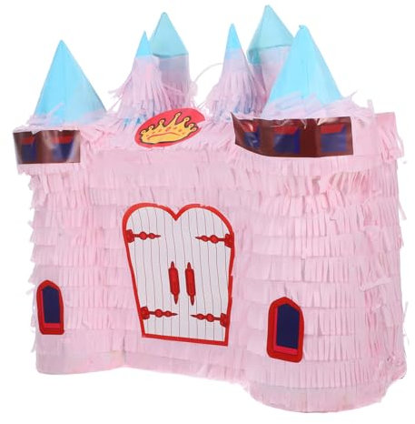 Cabilock Piñata Partydekorationen Für Prinzessinnen Prinzessinnen-geburtstagsparty-dekorationen Rosa Und Weiße Pinata Für Mädchen Pinatas Für Geburtstagsfeier Prinzessinnenspiele Papier