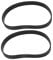 GIONAR 2Pcs Vacuum Cleaner Drive Belts – Vacuum Cleaner Belts Replacement Rubber Belts for Hoover, Black & Decker, Goblin (Model 12675000002729)