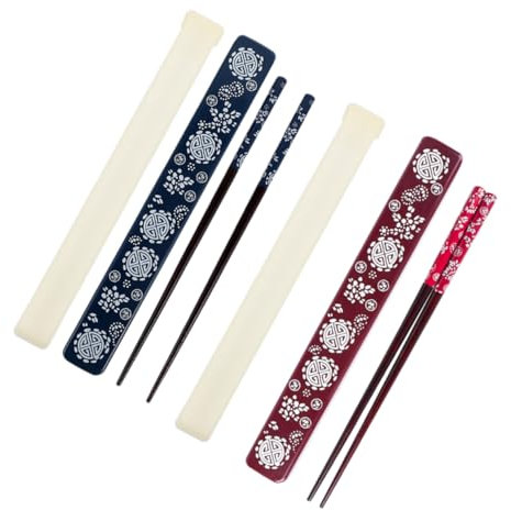 LIGIGWASH 2juegos Caja Organizadora Para Palillos De Palillos Con Tapa y Almacenaje