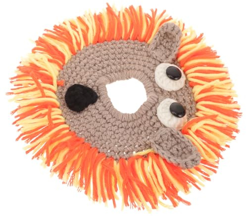 Weihnachten Mottoparty Kameraobjektiv Zubehör, Gestricktes Tiermotiv, Wolle | Fotorequisite für Neugeborenen Fotoshooting, Glatte Oberfläche ohne Grate, Universelle Passform für Objektive