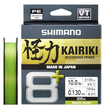 Line Kairiki 8+ - 300m 0.13mm 9.1kg M. Green