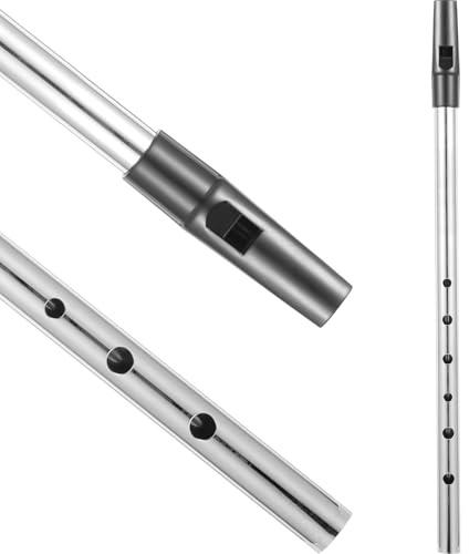 LALADEFIEE Metallflöte Irische Pfeife Umweltfreundliches Kupfer Blasinstrument Für Anfänger Und Fortgeschrittene Mit Klarer Tonqualität Und Langer Haltbarkeit