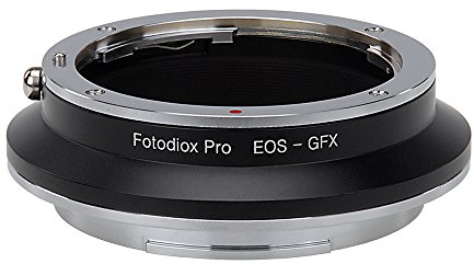 Fotodiox Pro Lens Mount Adapter, Canon EOS (EF / EF-S) D/SLR Lens to Fujifilm G-Mount GFX Mirrorless Digital Camera Systems (such as GFX 50S and more)