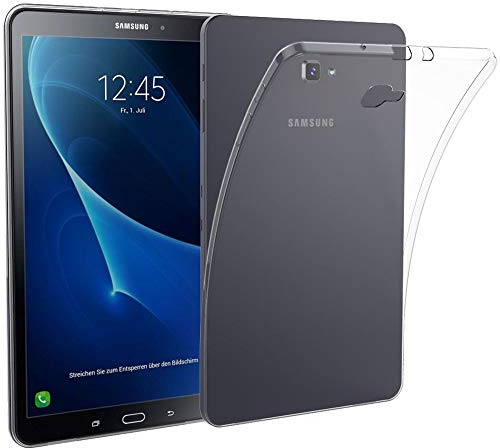 ebestStar - Hülle für Samsung Galaxy Tab A6 Tab A 10.1 (2018, 2016) T580 T585, Silikon Handyhülle Cover, Klar TPU Schutzhülle, Slim Handy Case, Transparent