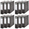 Leitz 1080/1050 Standard Ordner A4 (breit | 10er Pack, schwarz) (12er Pack | breit, schwarz)