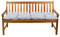 Gutekissen® Bankauflage Stuhlkissen Hollywoodschaukel Garten LS (120x40, Platin)
