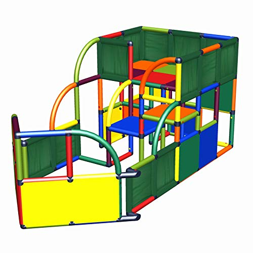 move and stic - Spielturm Jacky Kletterturm Spielschiff mit Aussichtsplattform
