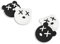 PERFECTSIGHT 4 tapas de agarre para el pulgar compatibles con Nintendo SwitchOLEDLite consola, Kawaii Soft Skin Silicone 3D Analog Stick Button Cover para controlador NS Joycon, joystick Tap,