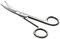 Meki Acua Aquatic Stainless Steel Trimming Scissor Maintenance Landscape Tool ADA Quality Water Plant for Fish Tank (S Curved 603-02)