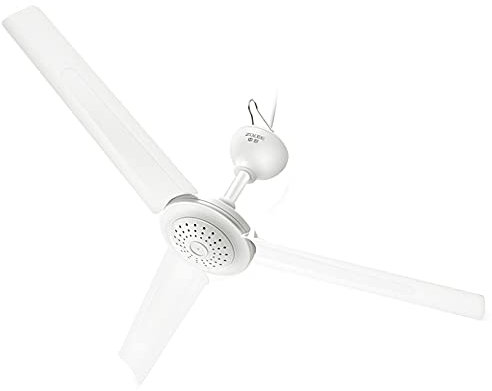 Ventilateur de plafond, ventilateur silencieux de moustiquaire de dortoir, ventilateur de lit télécommandé domestique, puissance 5-20W / blanc / 70cm