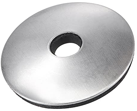 sourcing map 50 Stück EPDM Dichtscheiben, Unterlegscheiben M5.5 Edelstahl Beilagscheiben Karosseriescheiben für Schrauben Spenglerschrauben(M5.5x25mm)