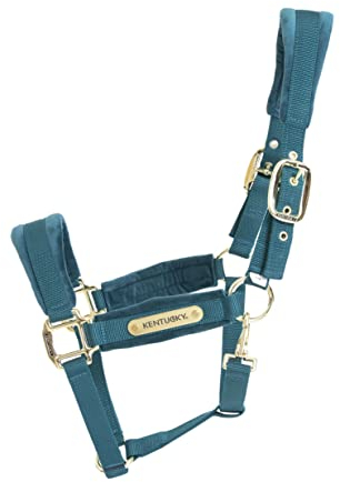 Kentucky Horsewear Velvet Halfter, Größe:Cob, Farbe Kentucky Horsewear:Emerald
