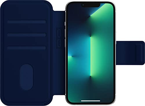 OtterBox Detachable Folio Wallet (Case Sold Separately) for MagSafe - iPhone 12, iPhone 12 Pro, iPhone 13, & iPhone 13 Pro - Boat Captain (Blue)