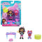 Gabby et la Maison Magique - Gabby Dollhouse - PACK 2 FIGURINES ET ACCESSOIRES - Coffret Karaoké - Gabby, 1 Figurine Chat Et Accessoires - Dessin Animé Jouet Gabby Chat - Jouet Enfant 3 Ans et +
