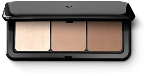 KIKO Milano Contour Obsession Palette 01 | Palette Viso Con 2 Polveri Per Scolpire E 1 Illuminante