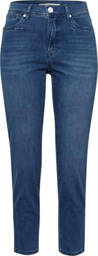 BRAX Damen Style Mary Ultralight Denim Verkürzte Five-Pocket-Jeans Jeans, Used Regular Blue, 29W / 32L EU