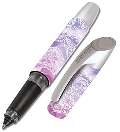 ONLINE Tintenpatronen-Rollerball Campus Indian Dream, für Rechtshänder und Linkshänder, ergonomisches Griffstück, Roller-Ball, Standard-Tintenpatronen, inkl. Kombipatrone blau, 1 Stück (1er Pack)