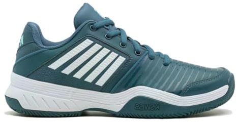 K-Swiss Performance Court Express HB - Scarpe da Tennis, Indian Teal/White/Aqua Splash,