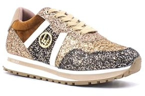 Scarpe Liu-Jo Sneaker Wonder 629 Glitter Gold Z24LJ15 4F3701 37