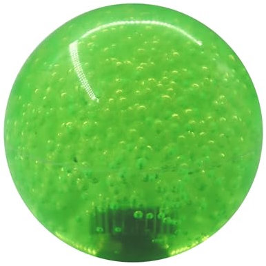 Joystick de cristal de 35 mm con mango superior de bola | M6 cabeza de tornillo Arcade Game Joysticks de repuesto fácil de instalar piezas de bricolaje verde