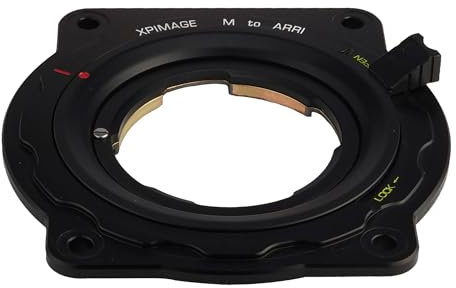 XPIMAGE Objektivadapterplatte kompatibel mit Leica M-Objektiven für ARRI-Camcorder