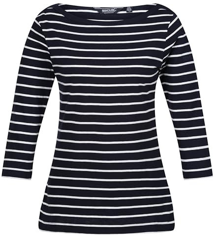 Regatta Women's Bayletta 3/4 Sleeve Top Navy